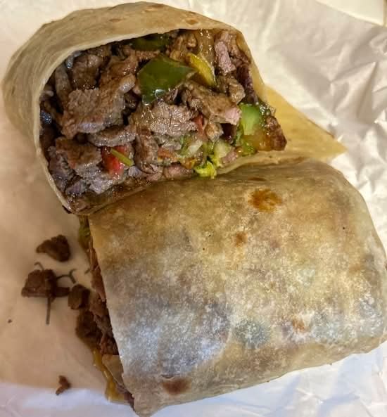Fajitas Burrito