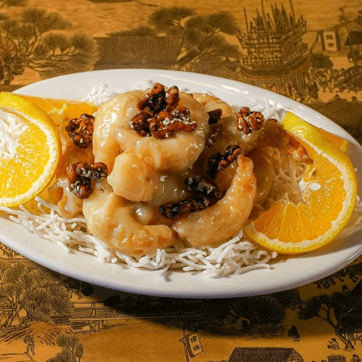 L- Honey Glazed Walnut Shrimp