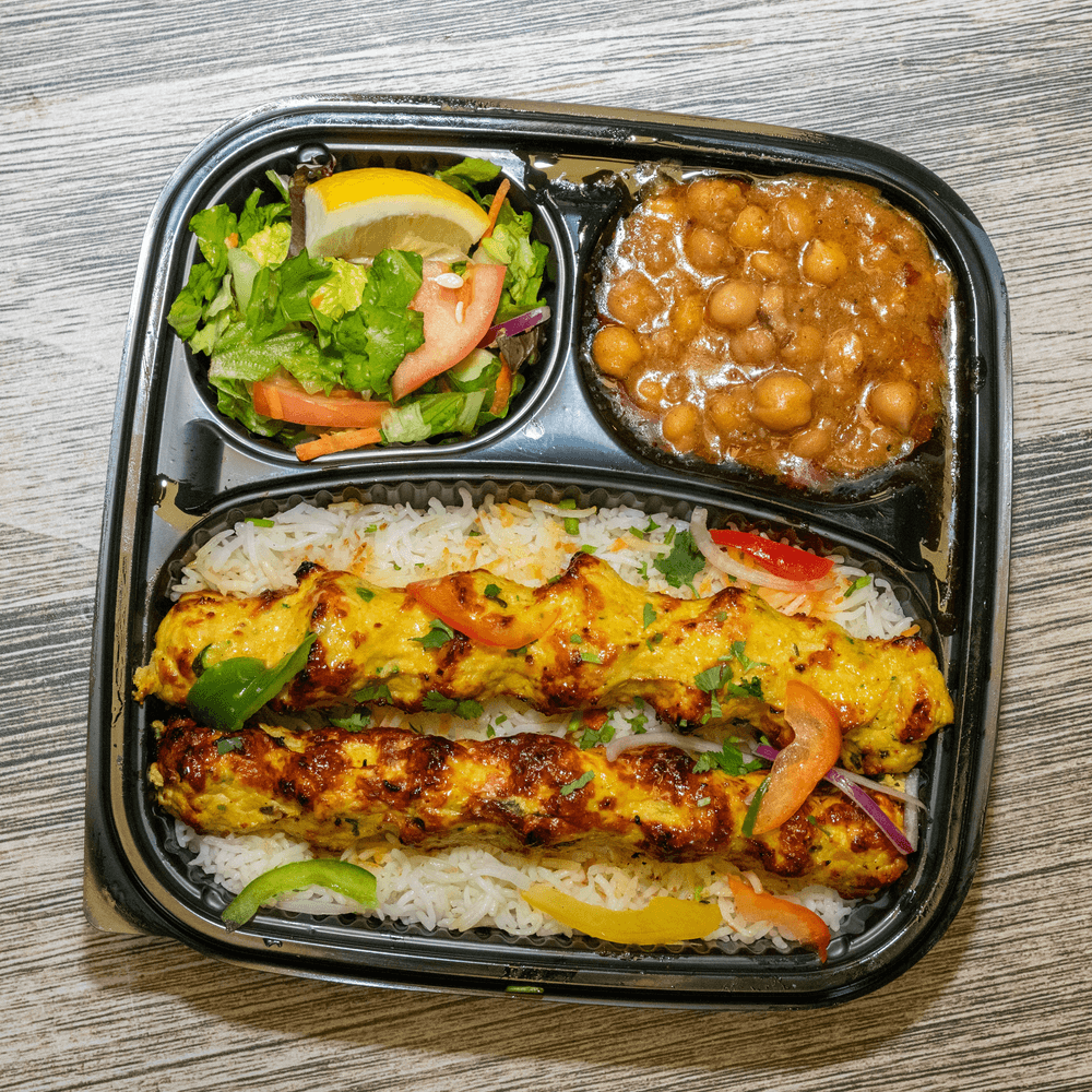 Chicken seekh kabob skewer (ground chicken)