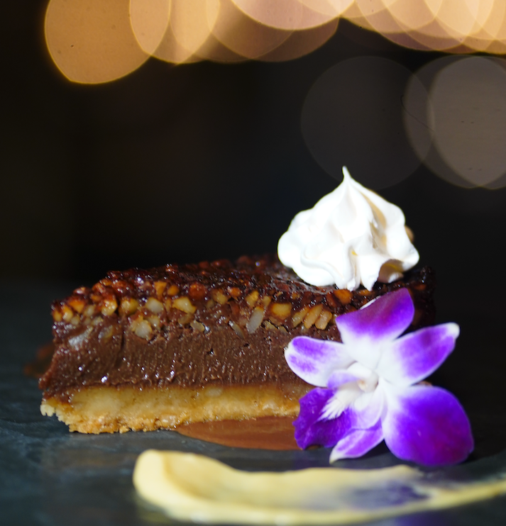 Chocolate Macadamia Nut Tart