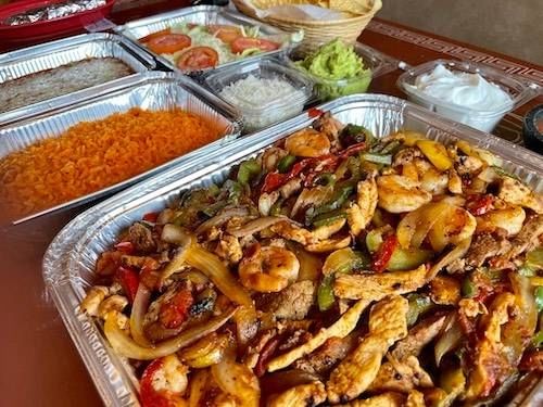 Steak and Shrimp Fajita