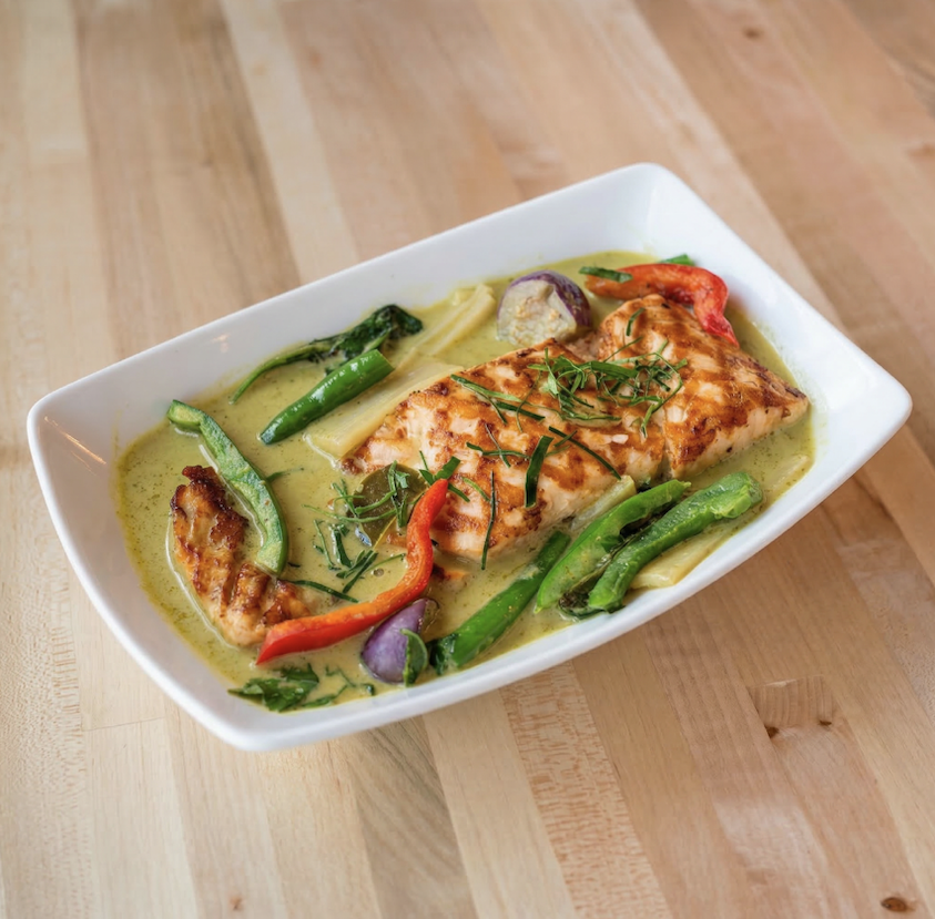 Salmon Green Curry