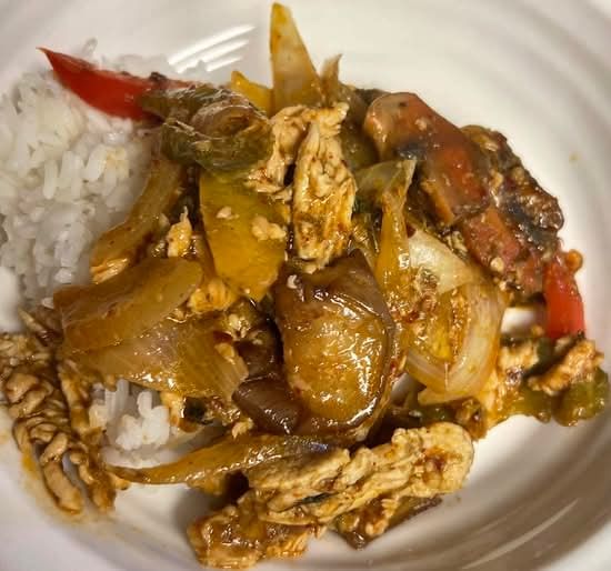 Basil Eggplant with Chicken