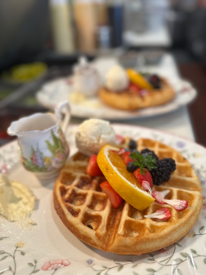 Waffle A'la Mode