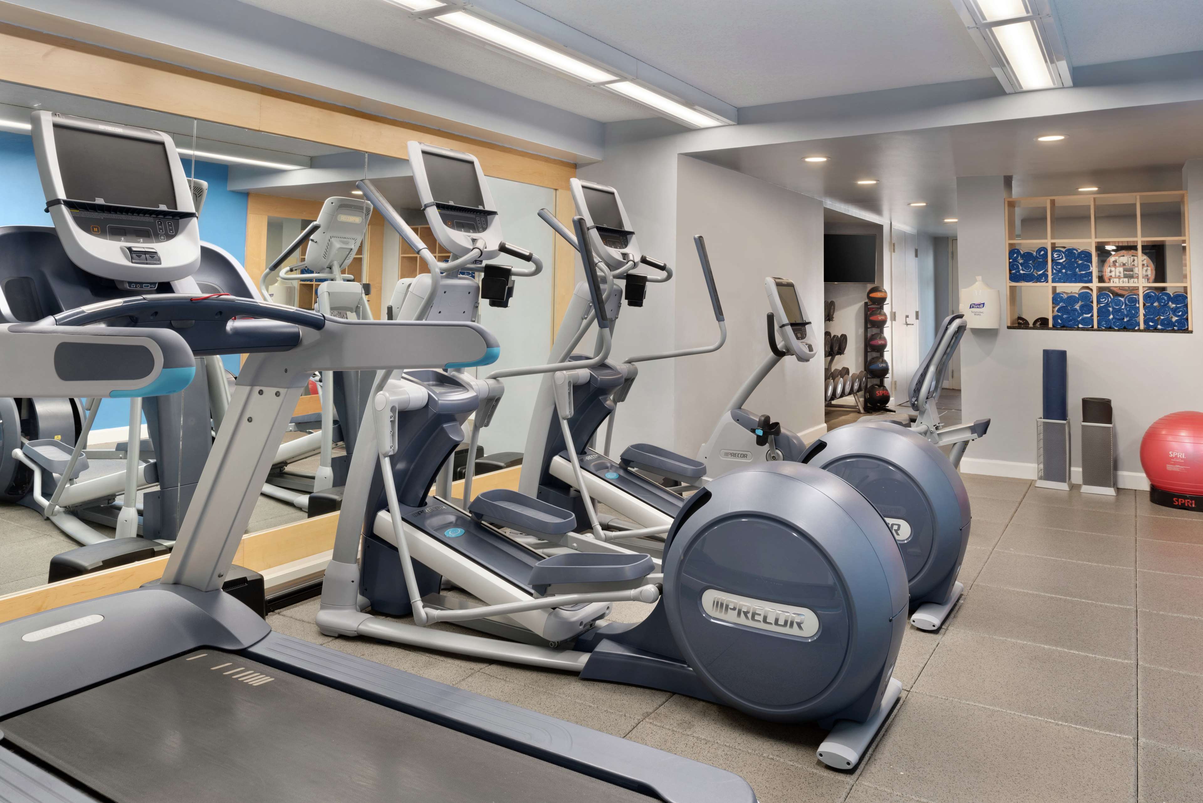 Health club  fitness center  gym