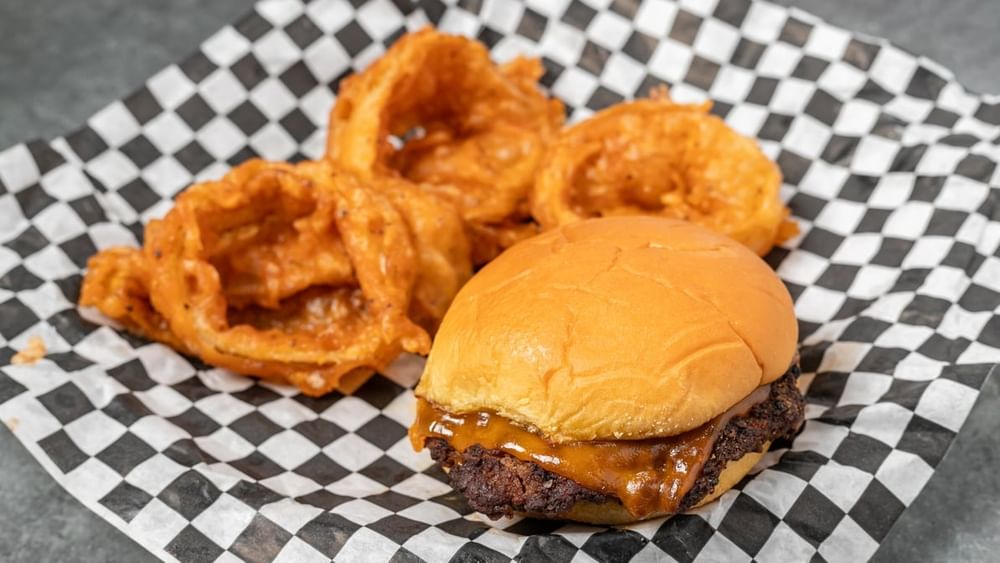 Cheese Burger Basket