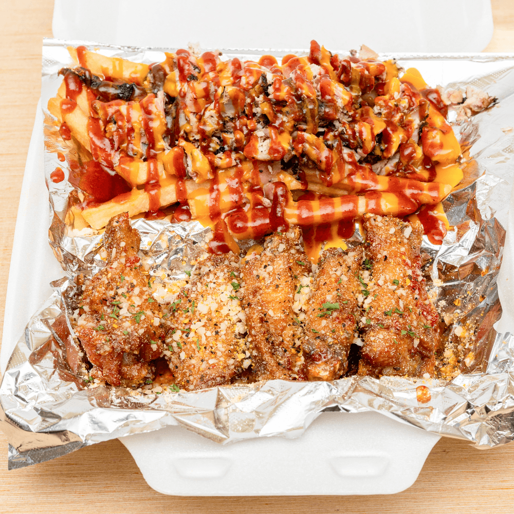 5pc Wings & Jerkfries