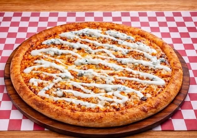 Large Teriyaki Chicken Bomb Pizza 14 (Greek Style)