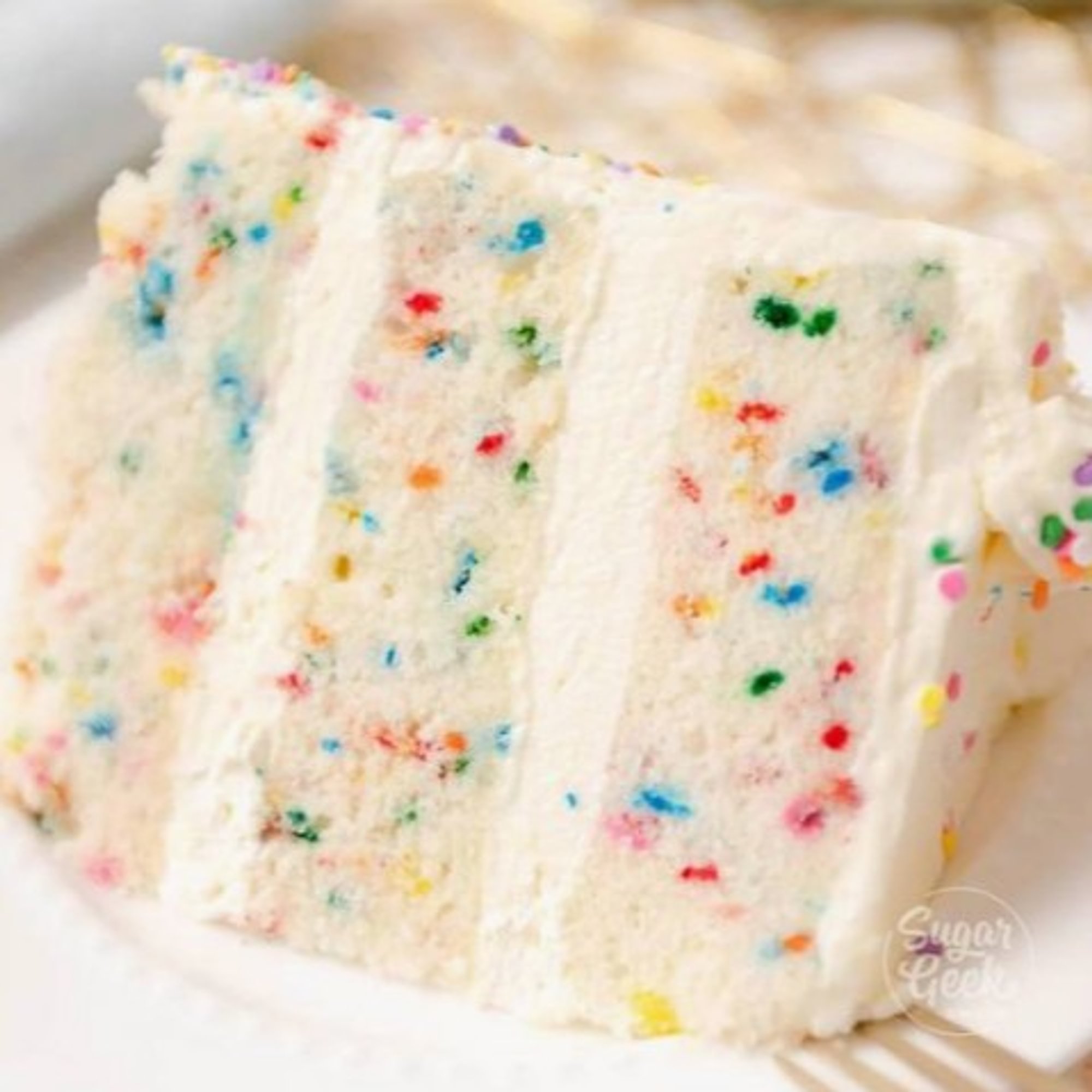Funfetti Cake with Cream Cheese Frosting