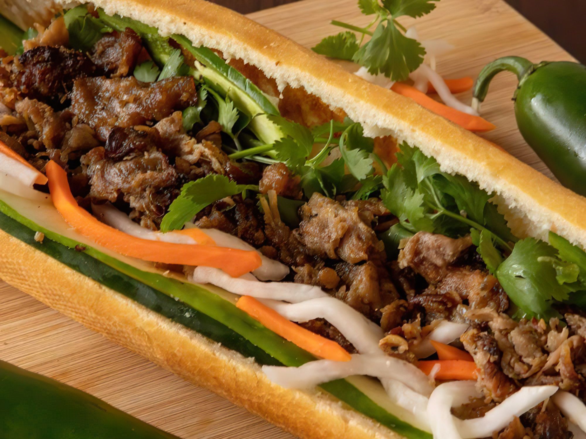 Banh Mi *Grilled Pork / Bánh Mì Thịt Nướng*