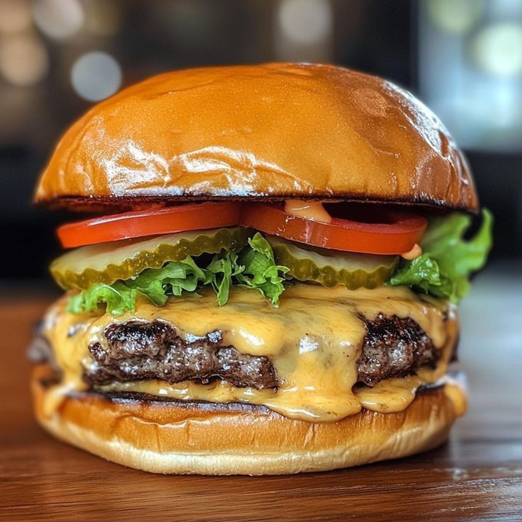Cheeseburger, Fries & Drink