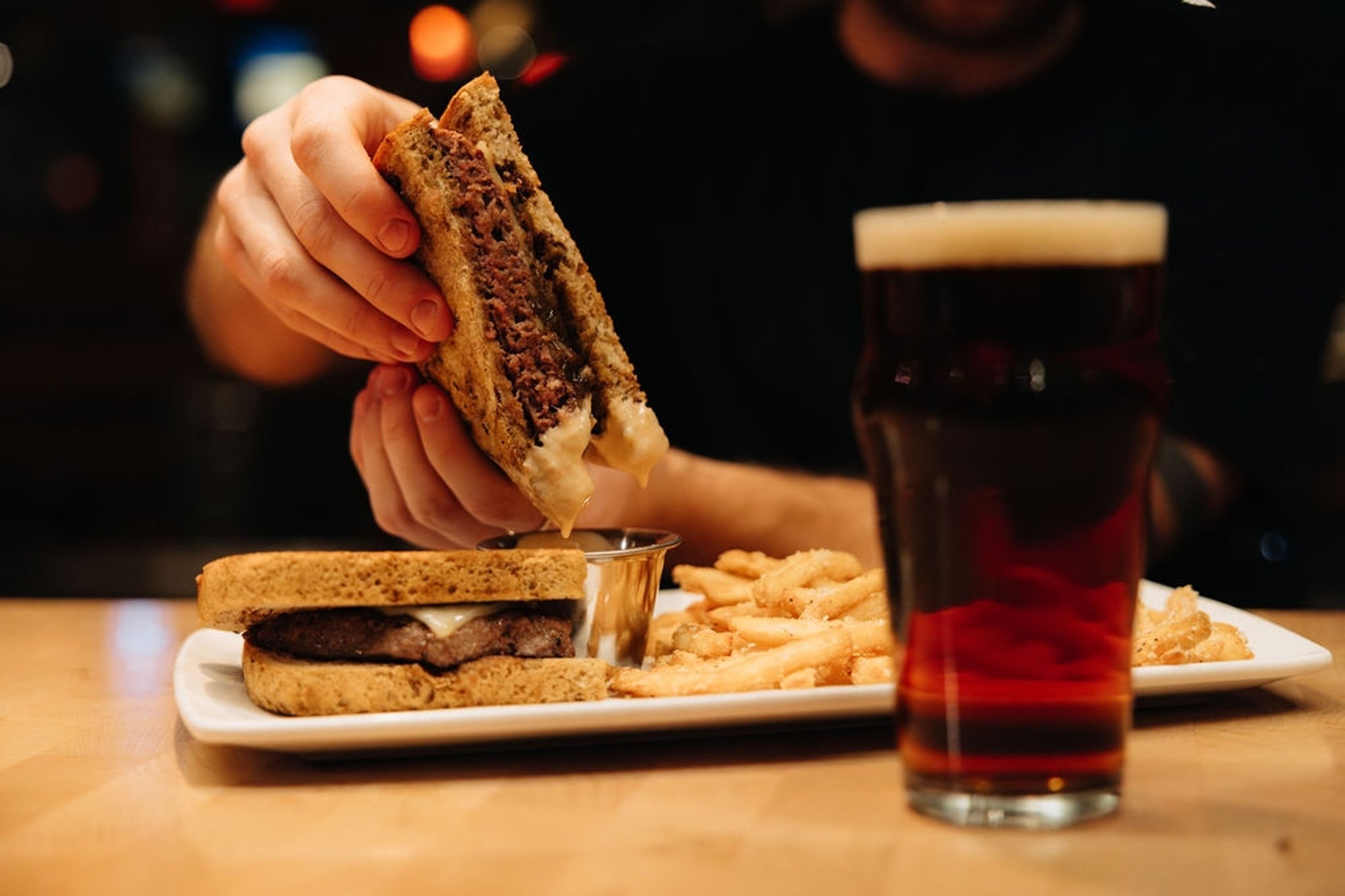 Bison Patty Melt (D)