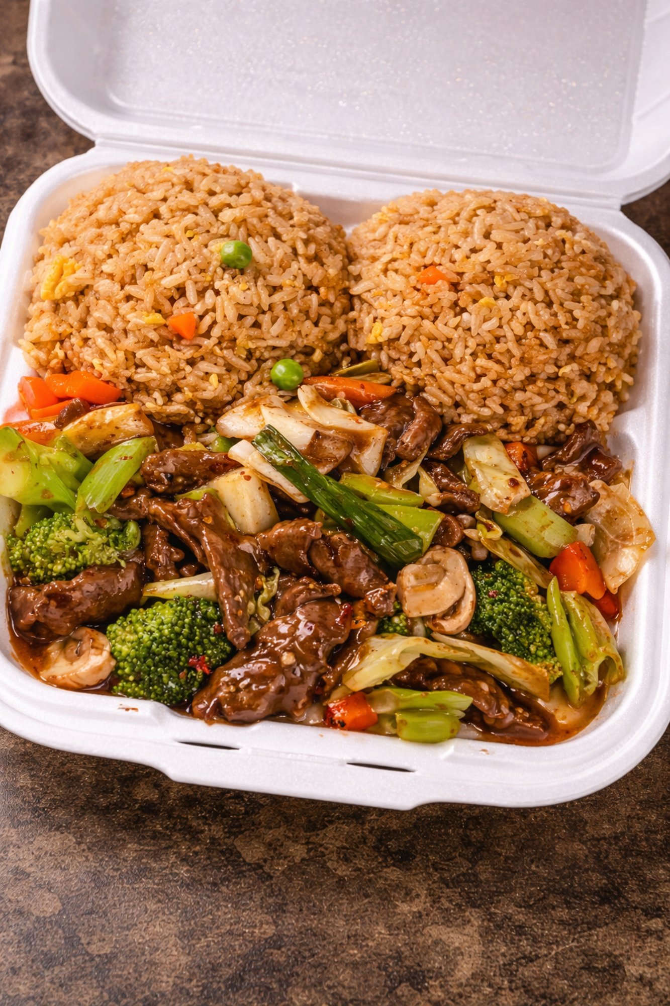 BEEF with MIXED VEGETABLES