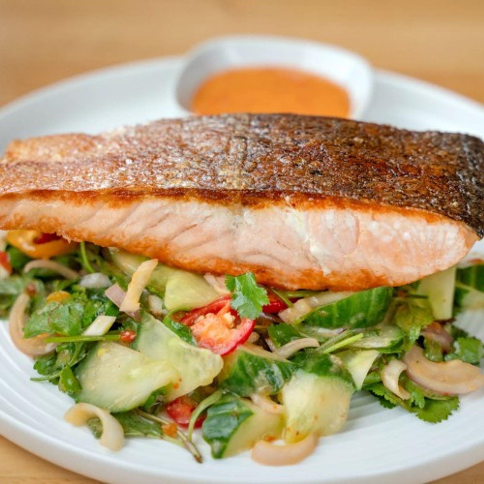 Sweet Chili Coconut Salmon