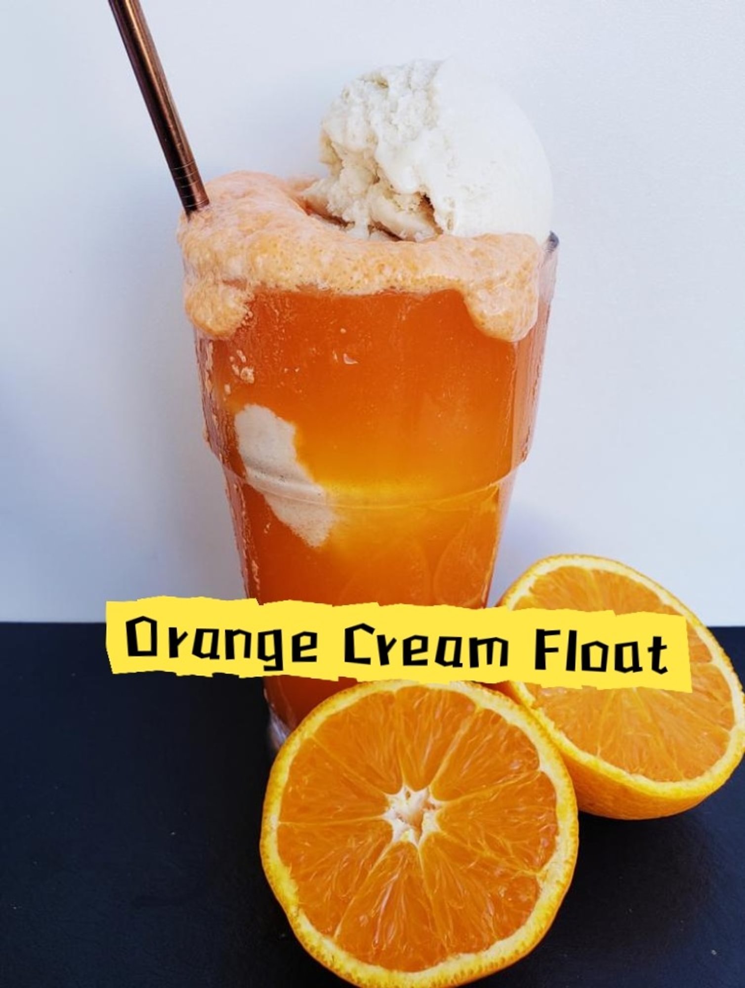Orange Cream Float