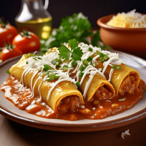 Enchiladas Rancheras
