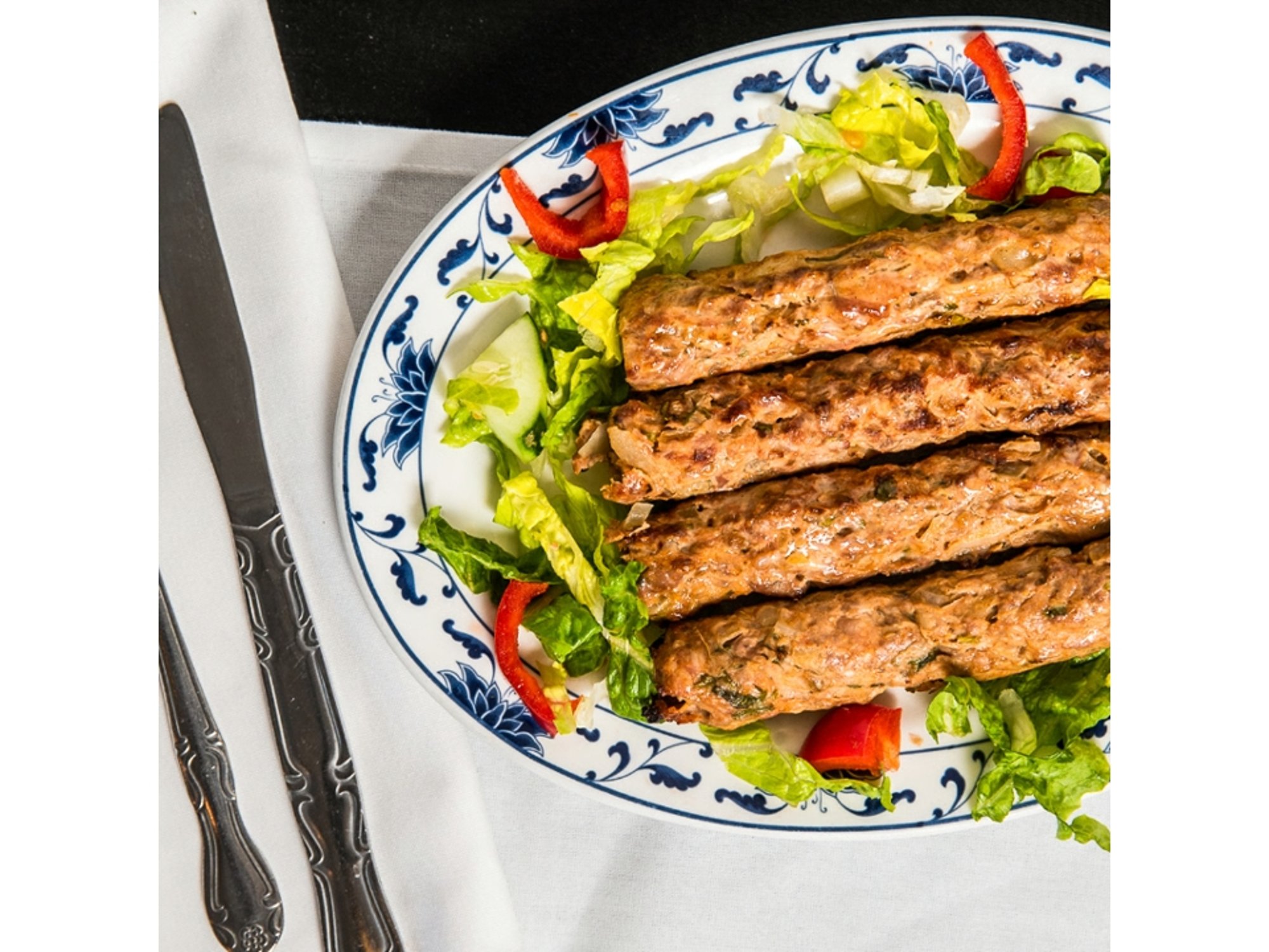 Tandoori Lamb Seekh Kebab