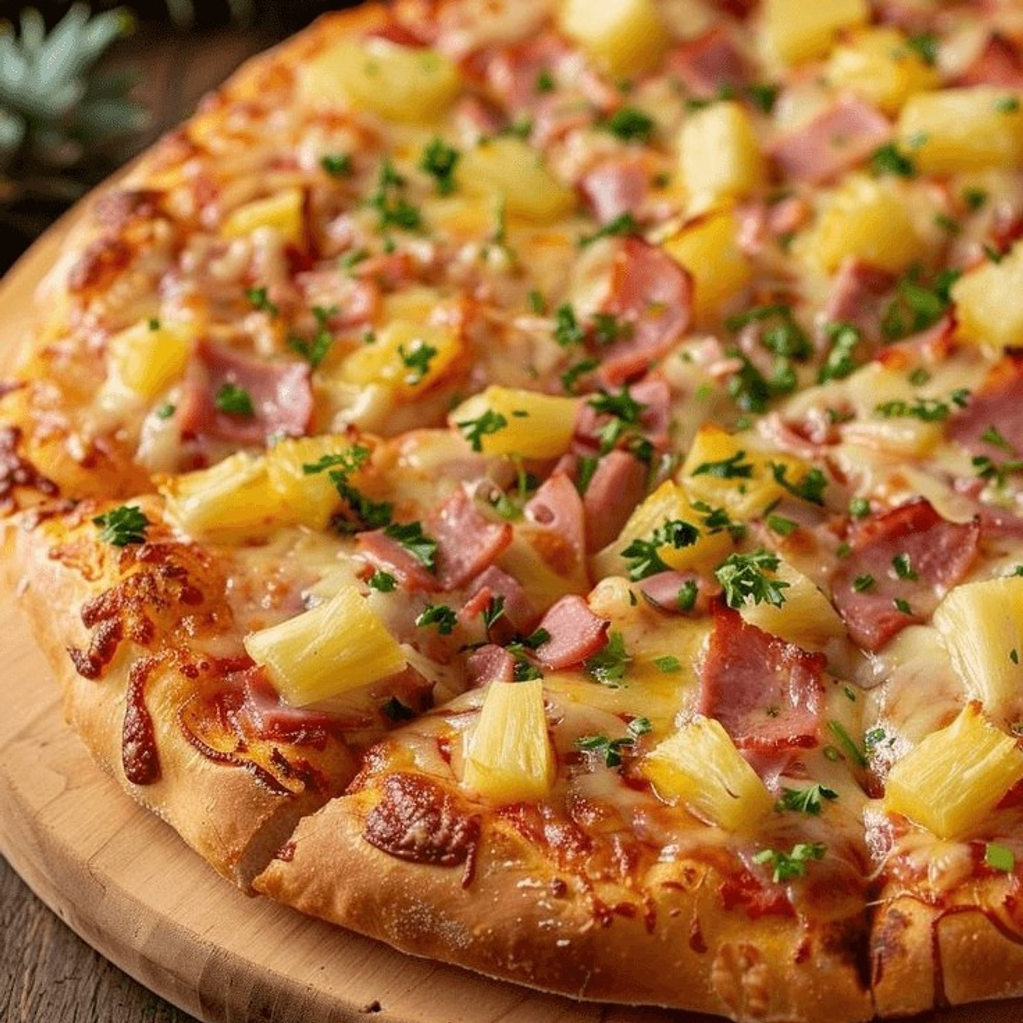 12" Gluten Free Hawaiian pizza