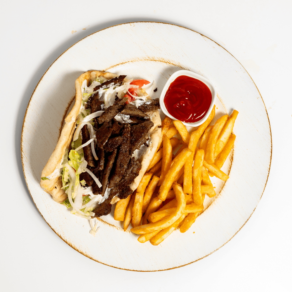 Lamb Gyro sandwich