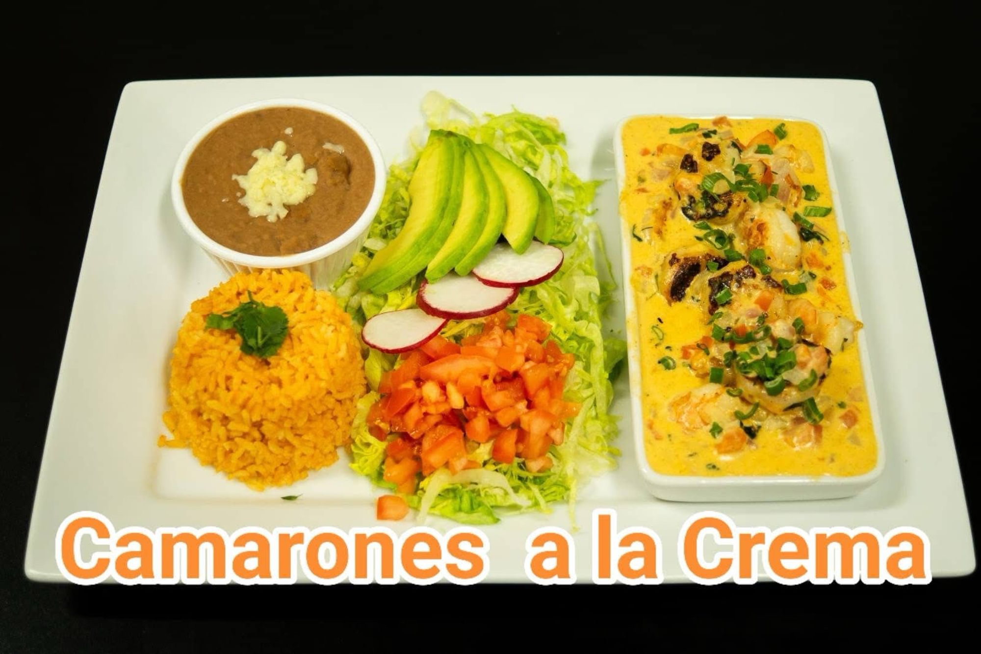 Camarones a La Crema