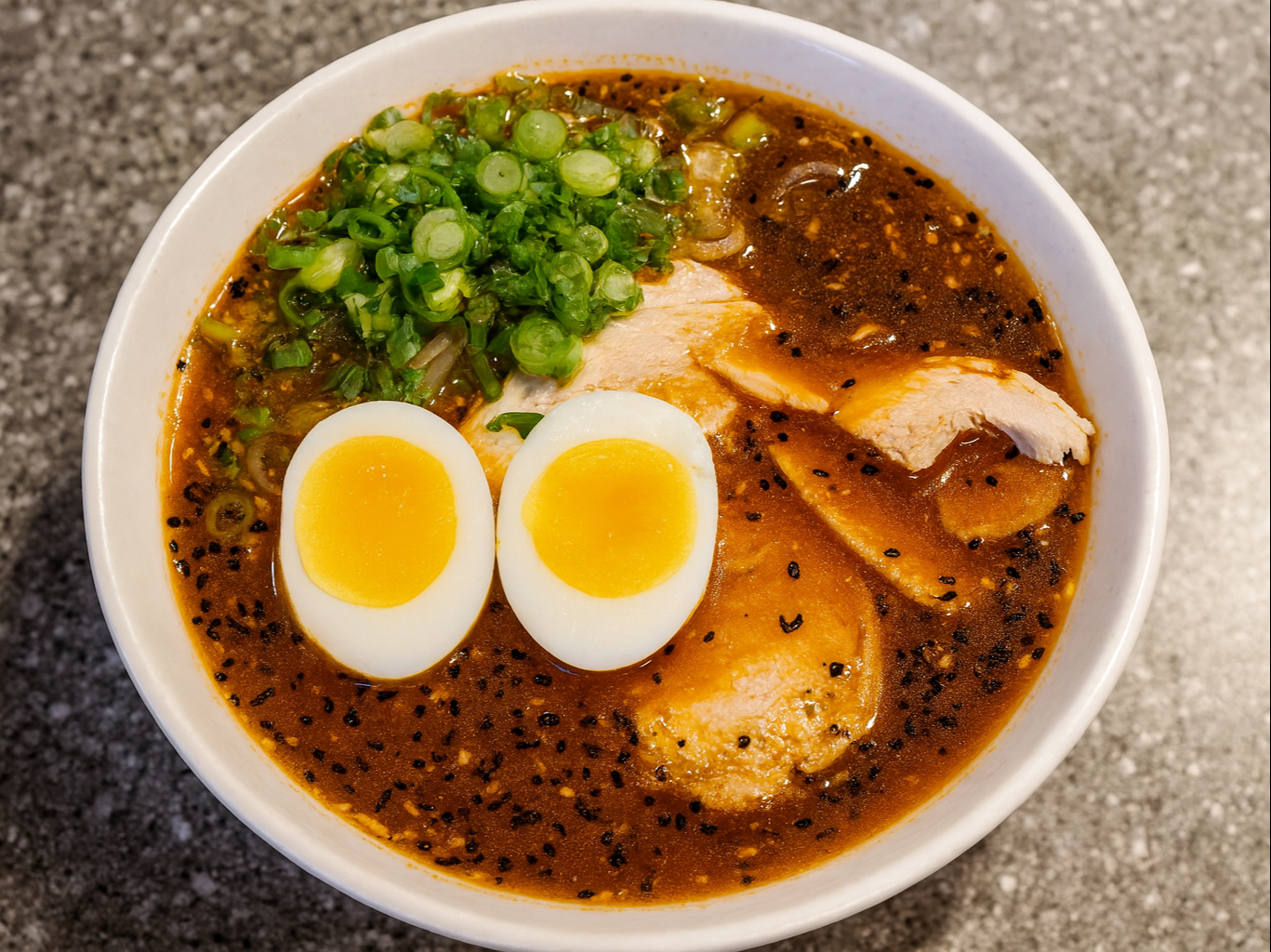 Spicy Oyako Shoyu Ramen