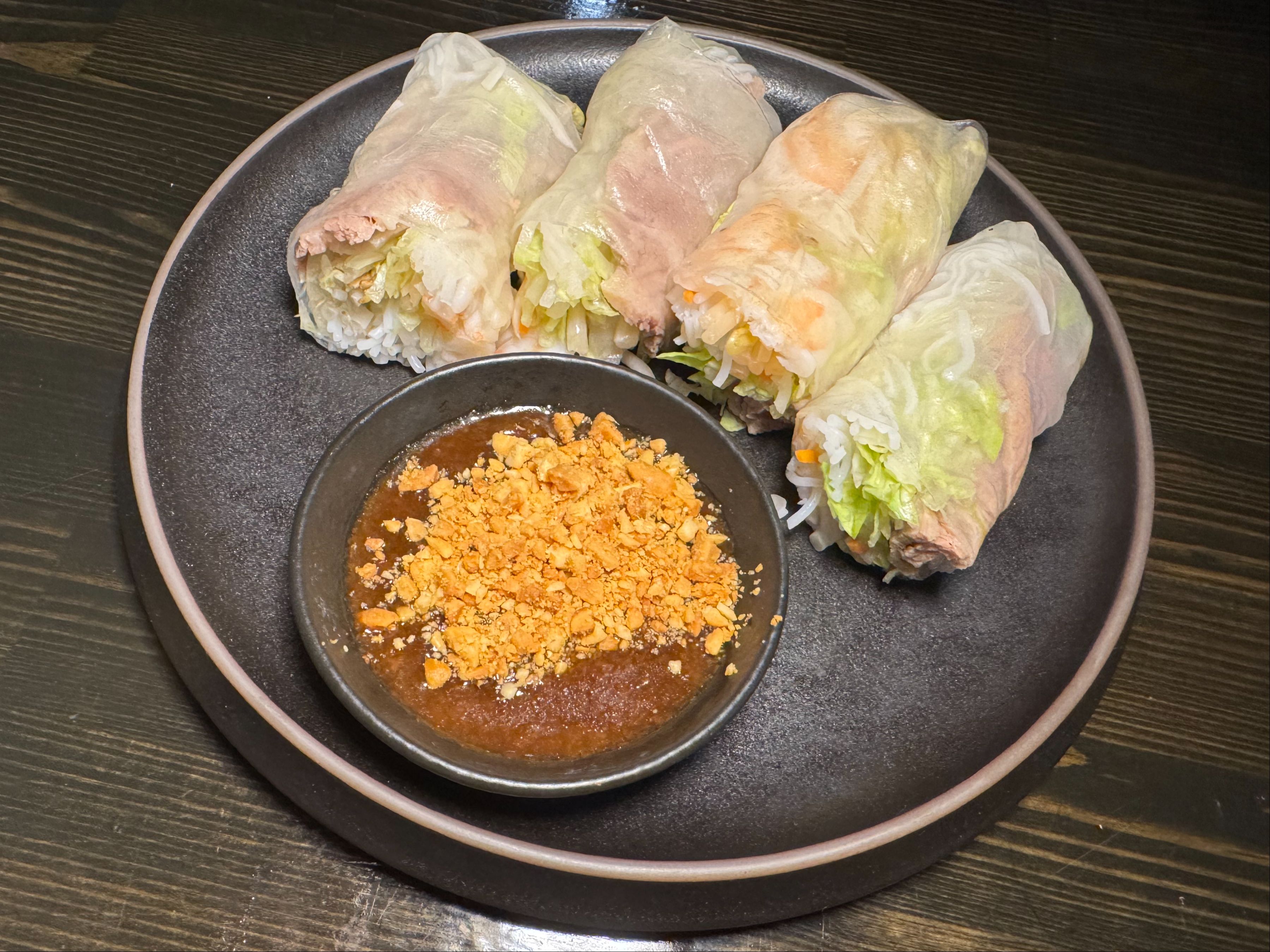 SPRING ROLLS - CLASSIC SHRIMP & PORK BELLY