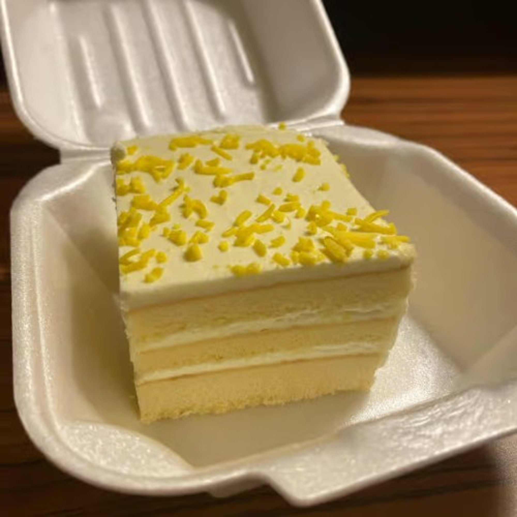 Lemon Cream Layer Cake
