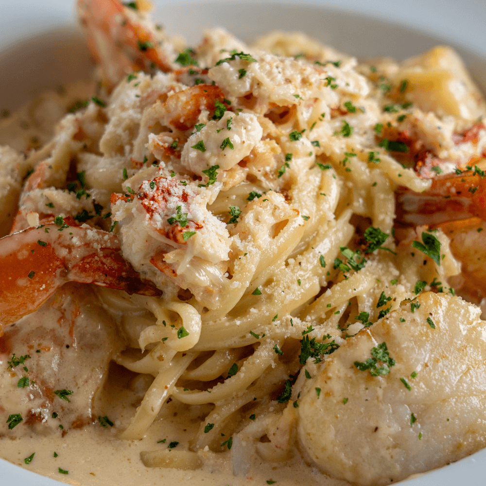 Seafood Alfredo