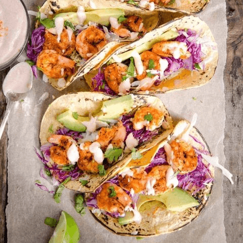 SHRIMP TACOS (1pc)