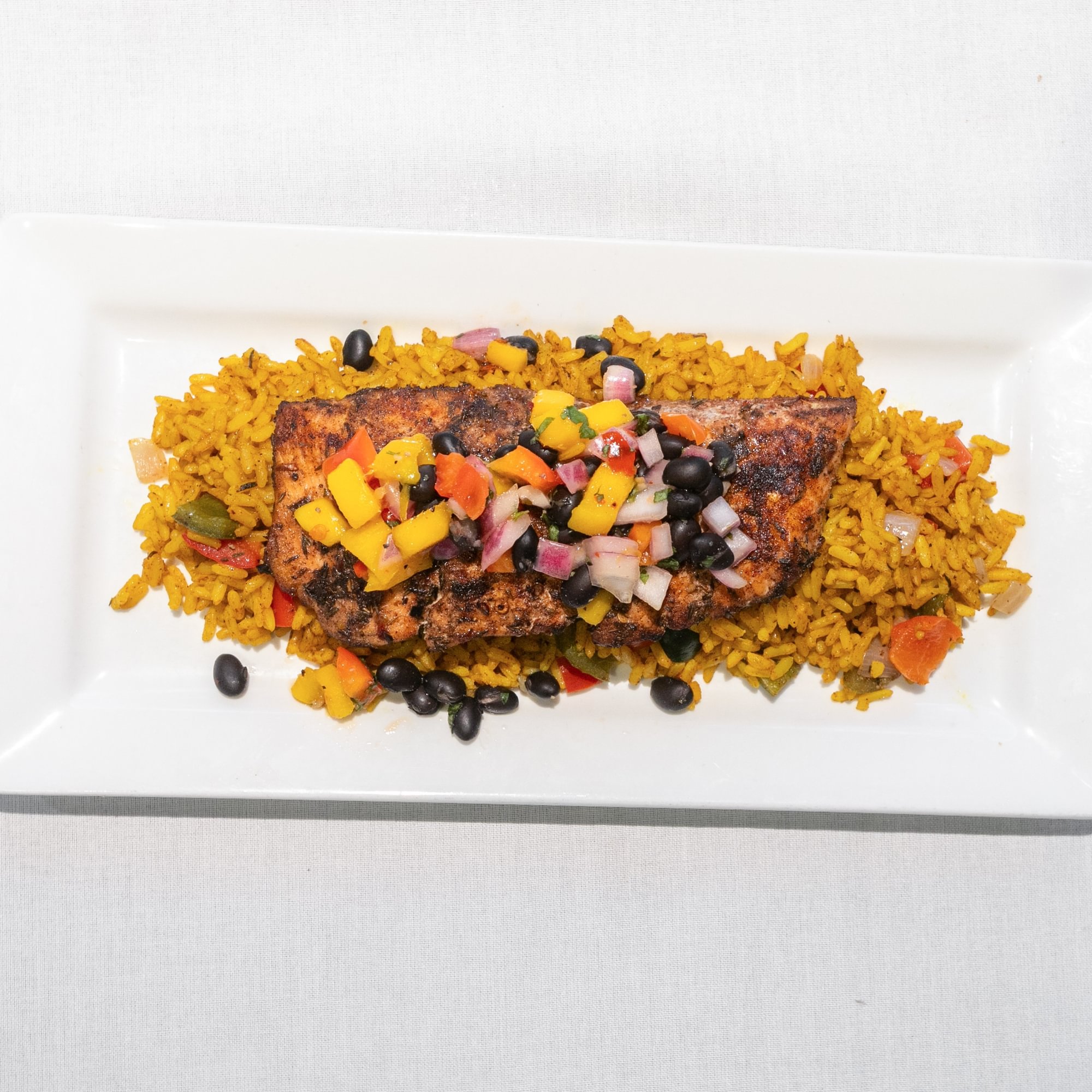 Jerk Grilled Salmon