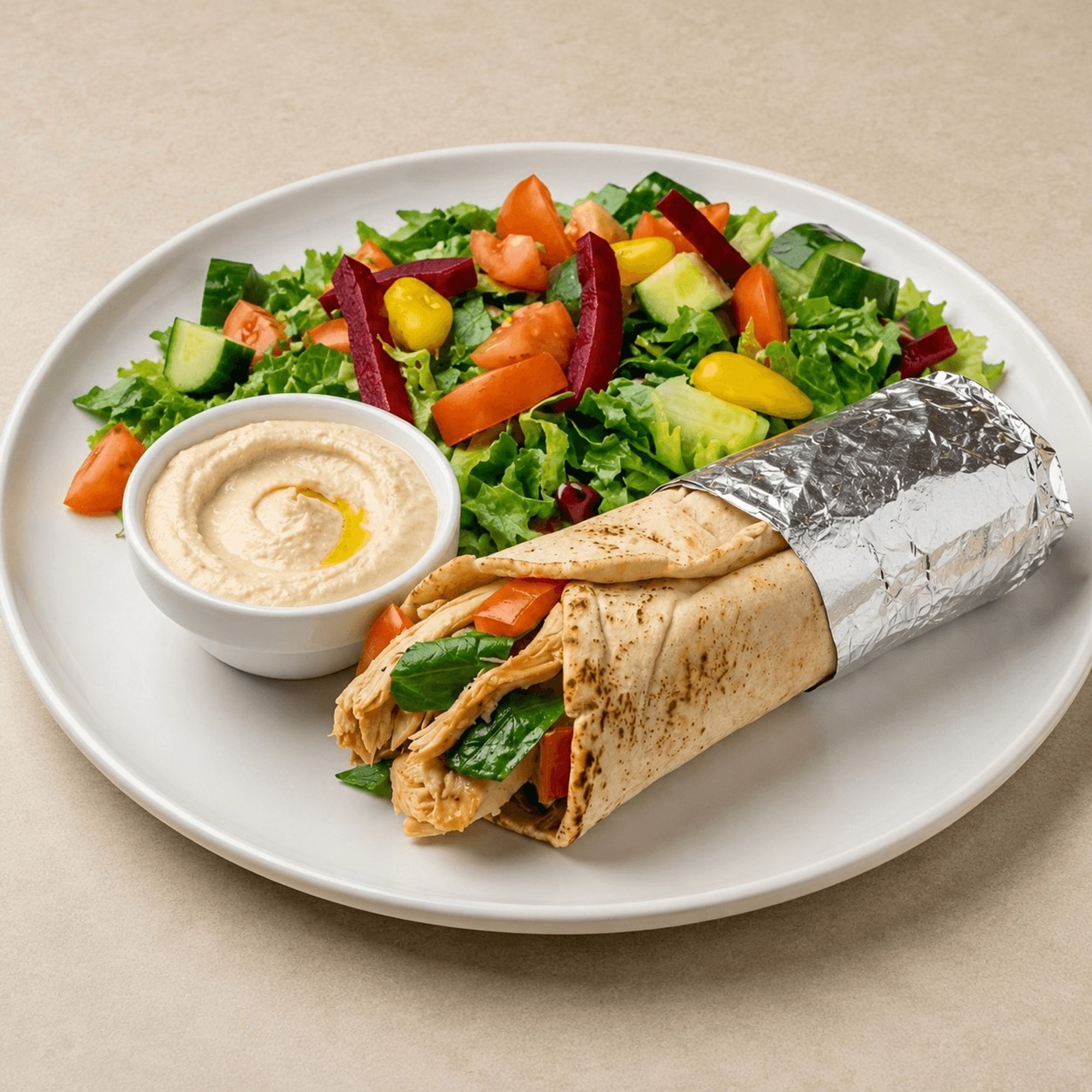 22. Chicken Shawarma Wrap