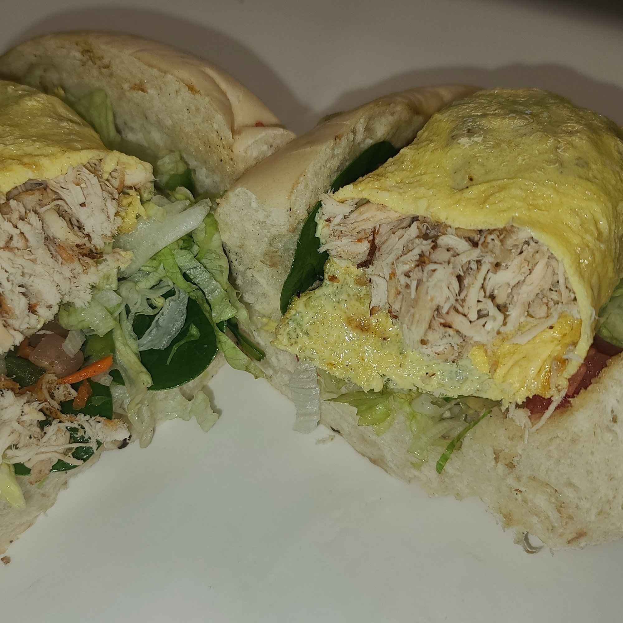 Chicken & Eggs Breakfast Sub
