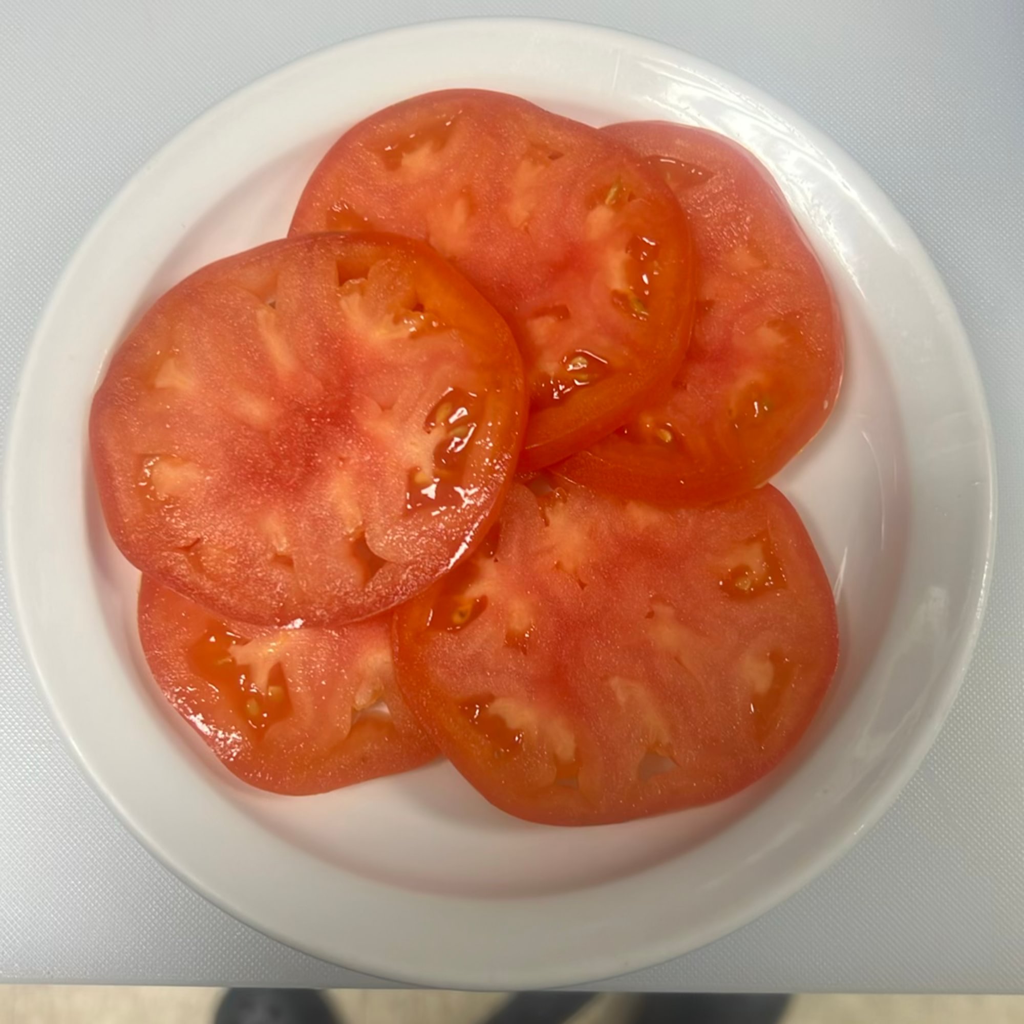 Side Sliced Tomato