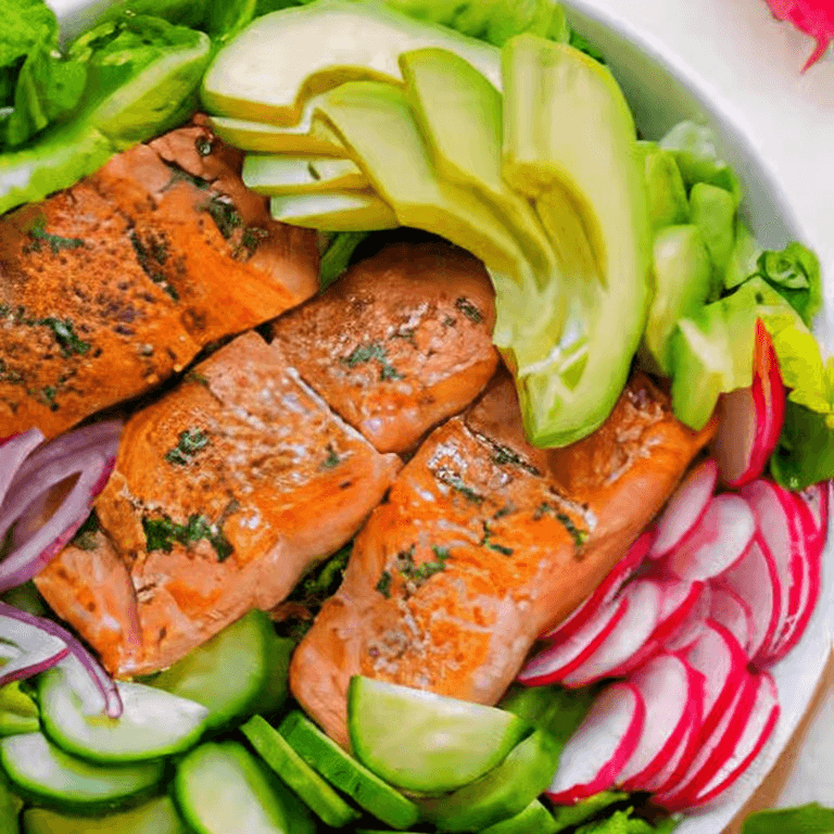 Salmon Avocado Salad