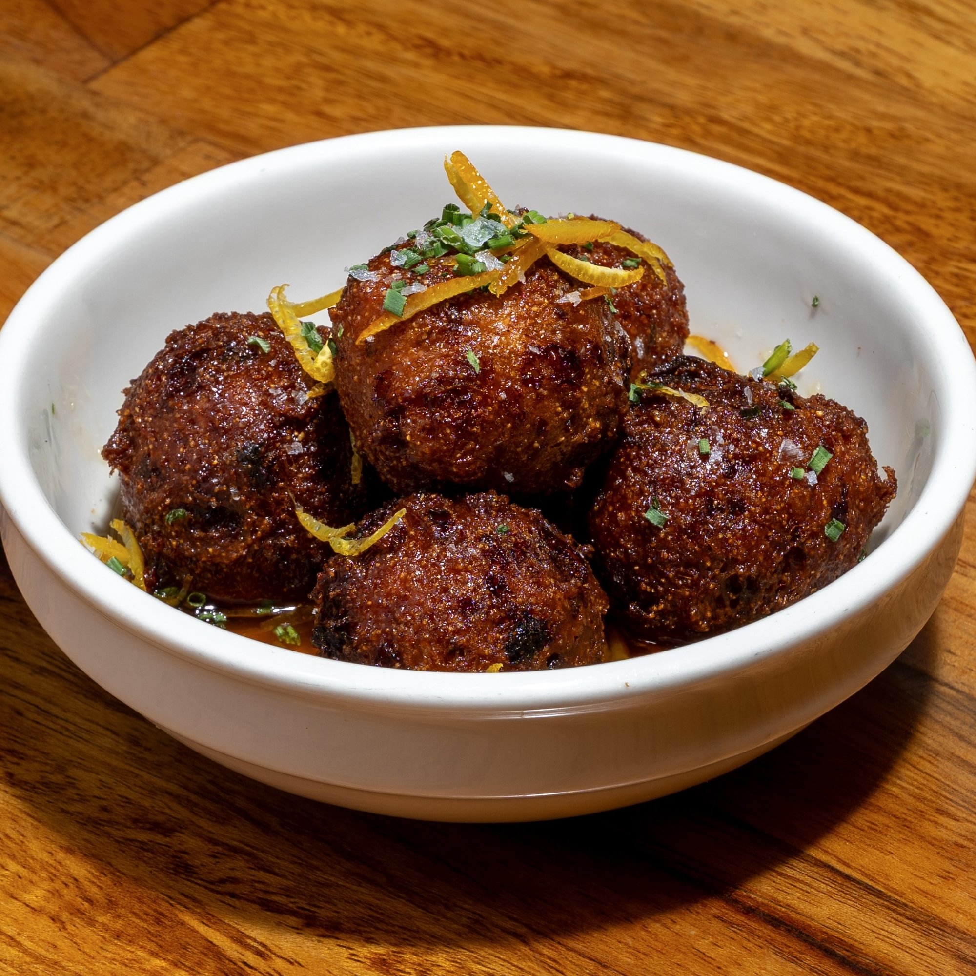 Jalapeño-Cheddar Hush Puppies (veg)