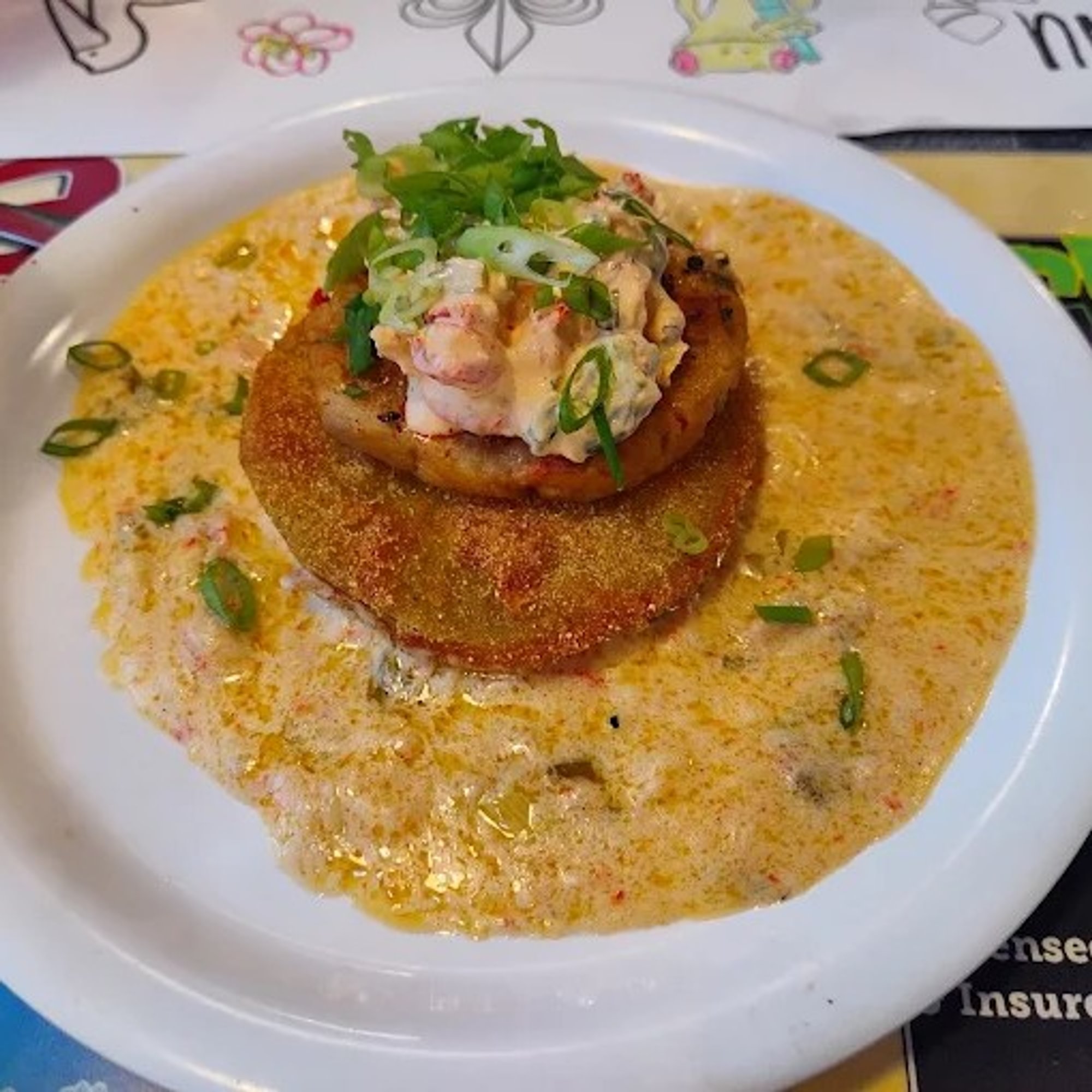 Crawfish cake