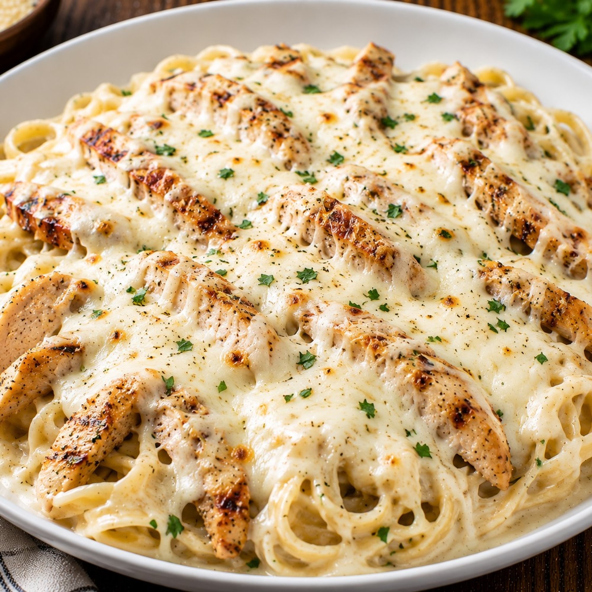 Chicken Fettuccine Alfredo