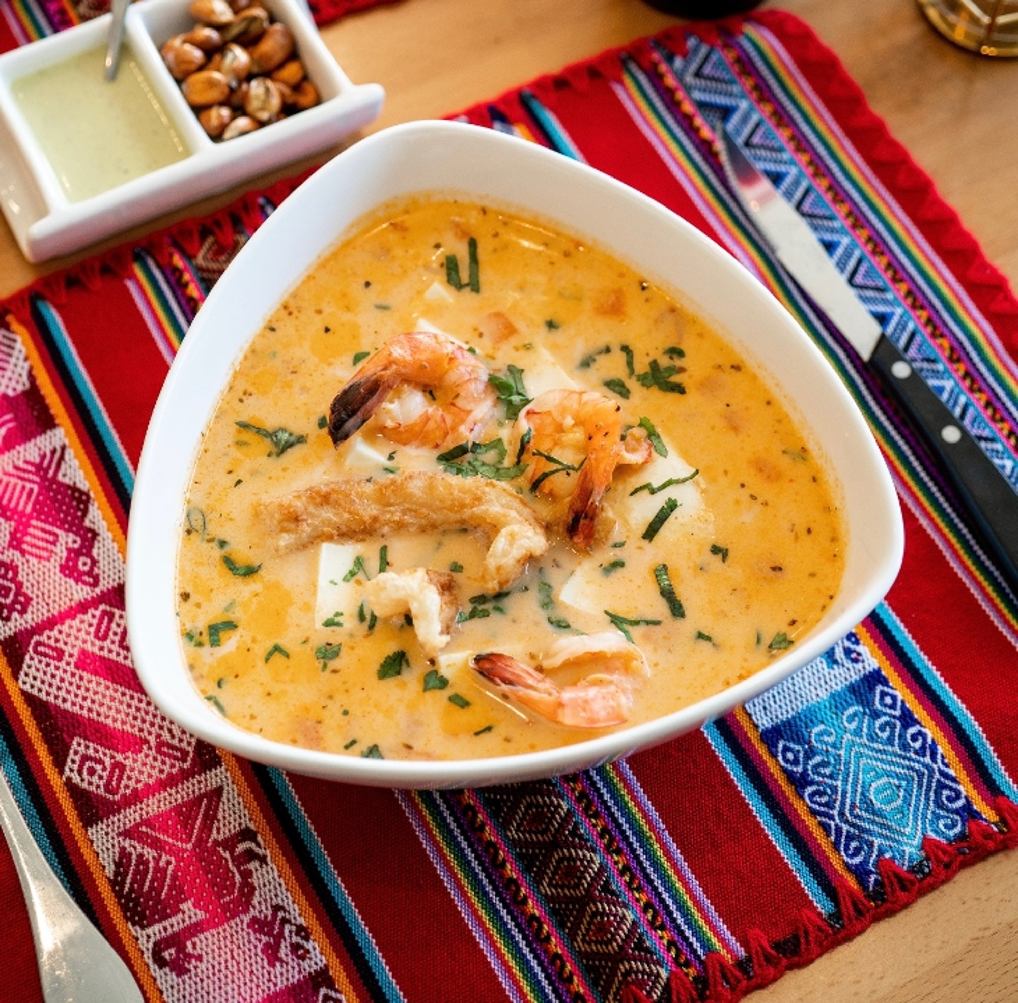 Chupe De Camarones