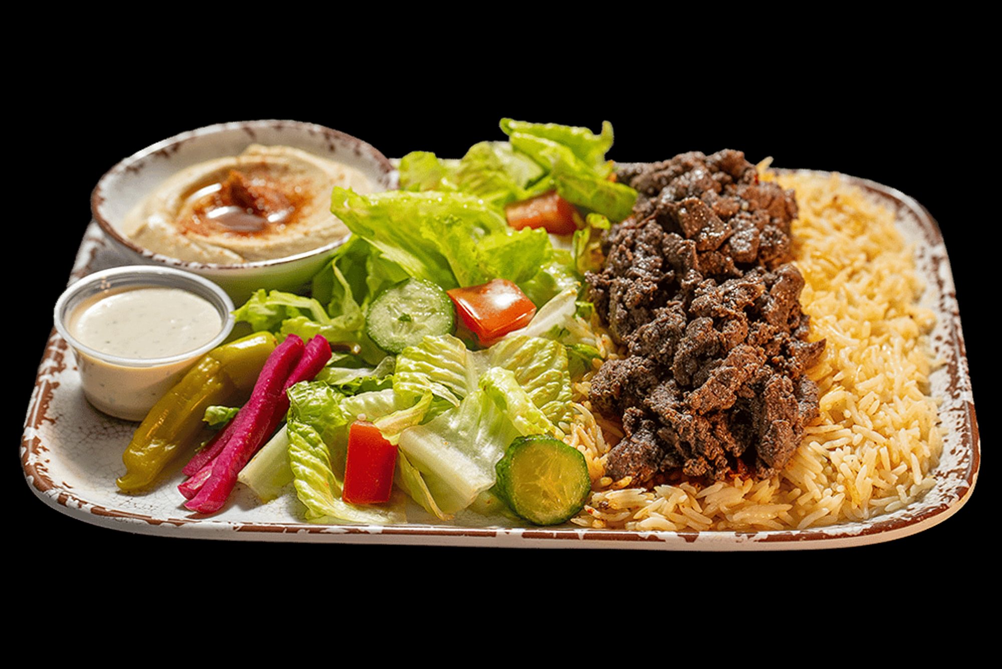 Beef Shawarma Plate