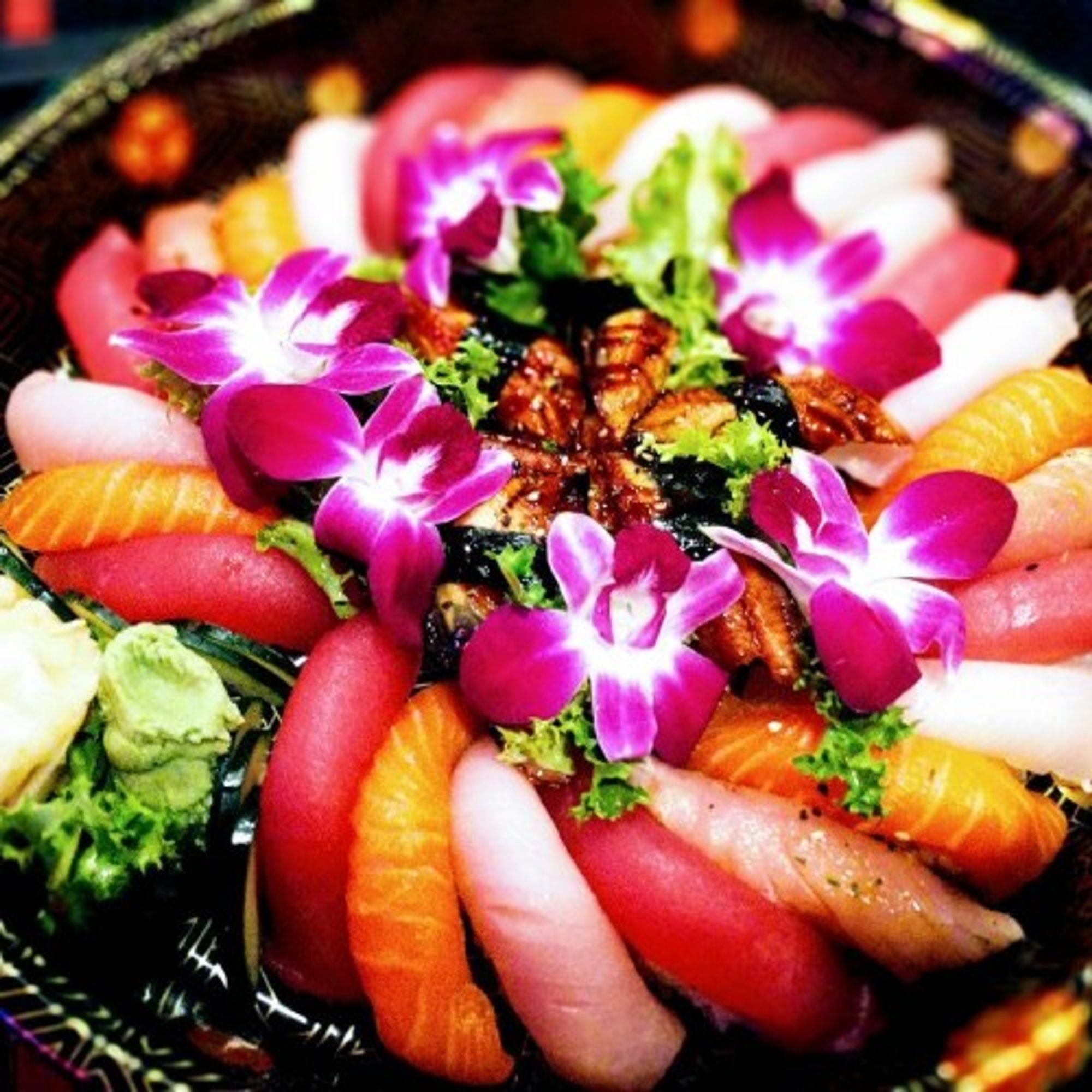 Plum Platter (2 big round trays - 96 pcs)