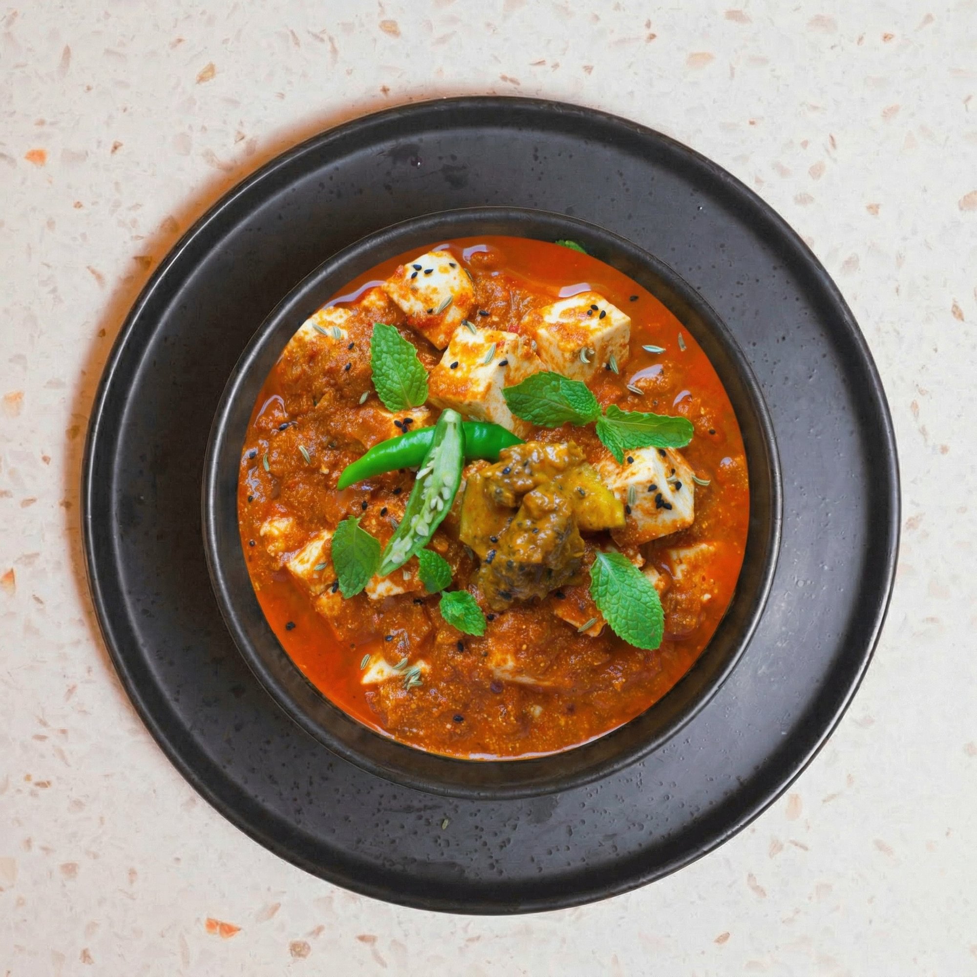 Achari Paneer Curry