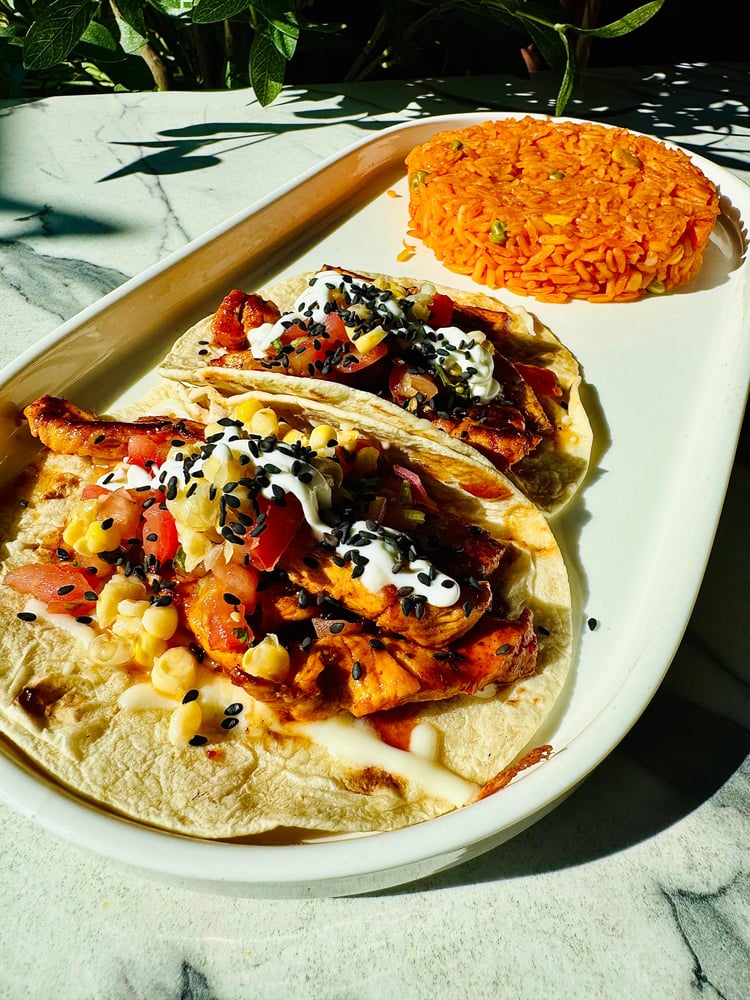 L Agave Chicken Tacos