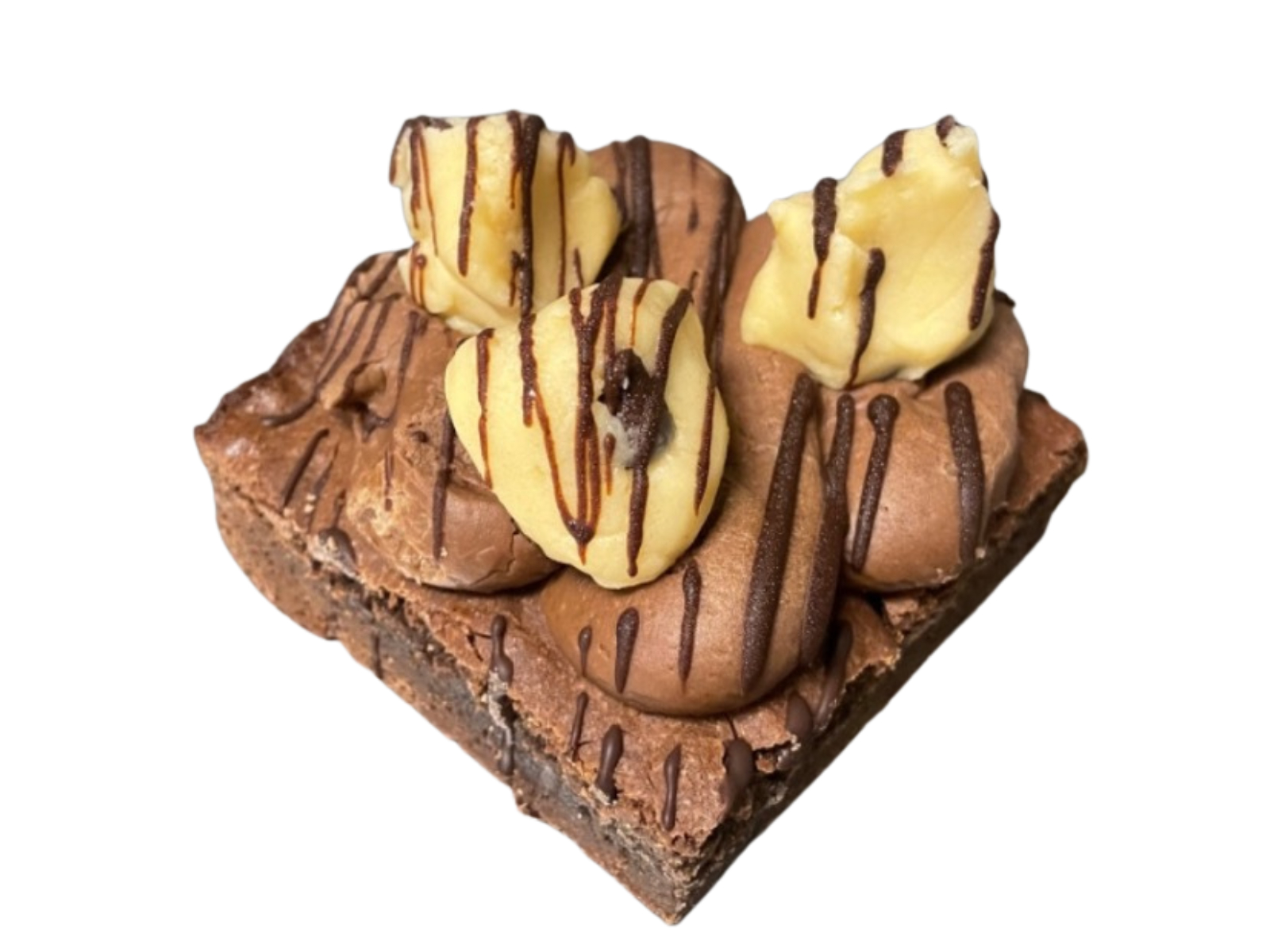 GF Cookie Dough Brownie