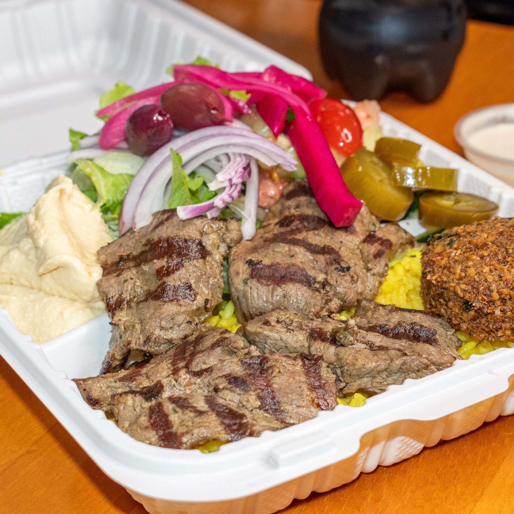 Lamb Kabob Plate