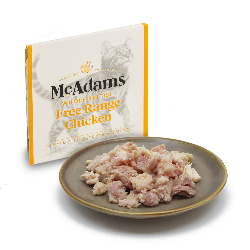 McAdams Whole British Free Range Chicken Cat 100g