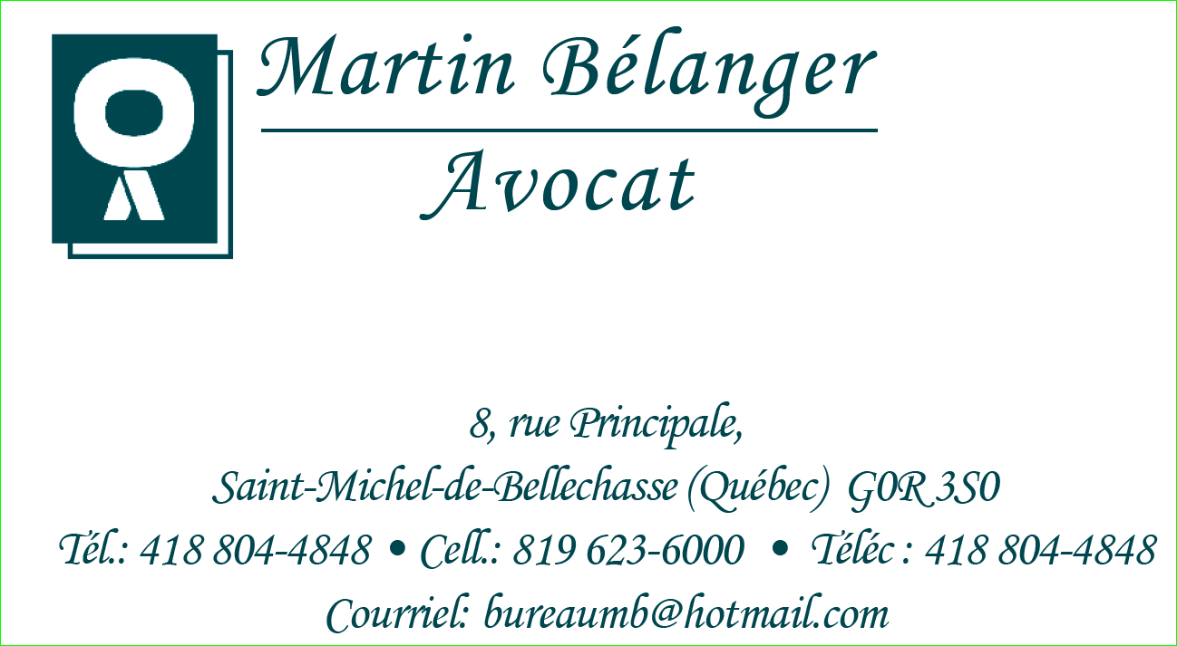 Me Martin Bélanger