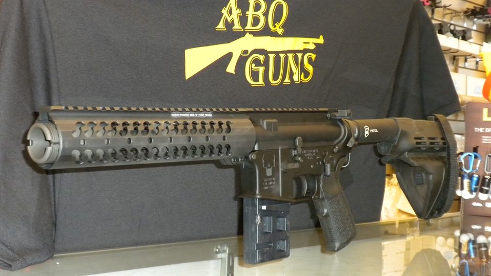 ABQ GUNS Special build 5.56 pistol