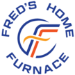 Fred's Plumbing and Home Furnace Logo