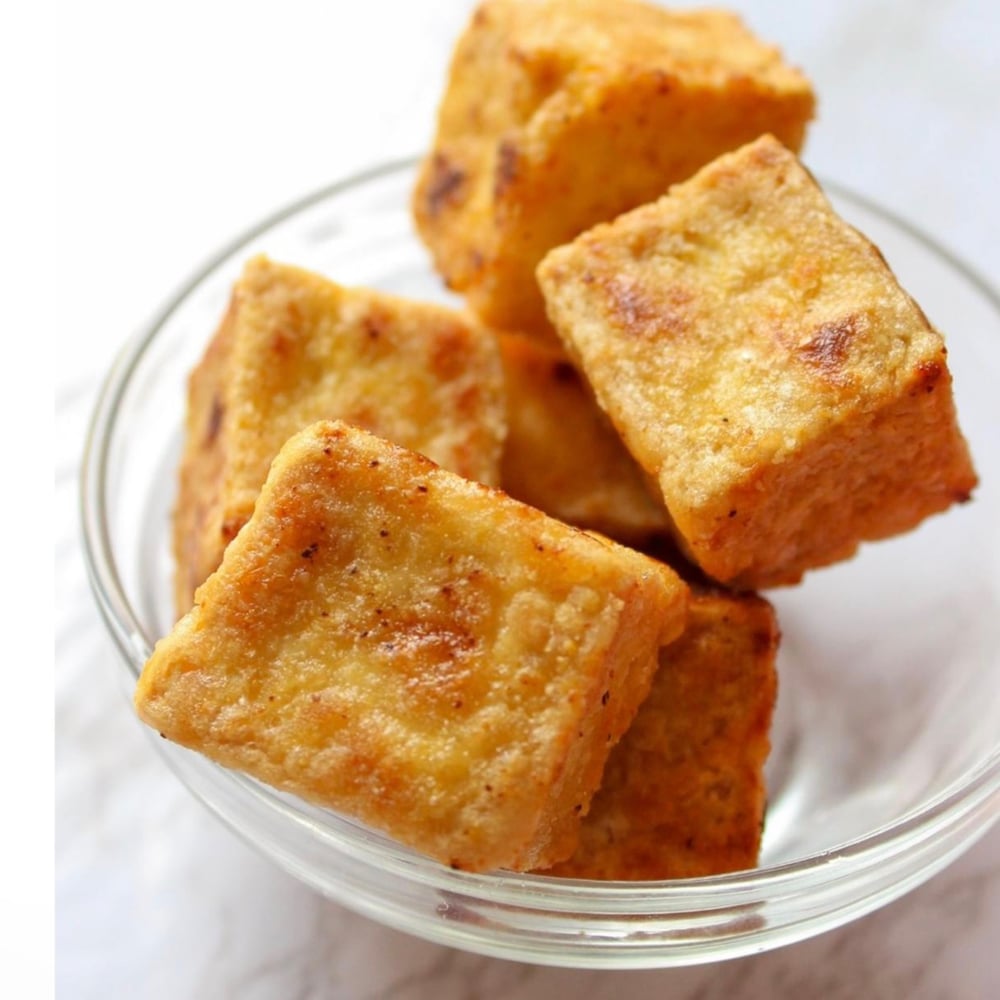 Crispy Fried Tofu 🌿
