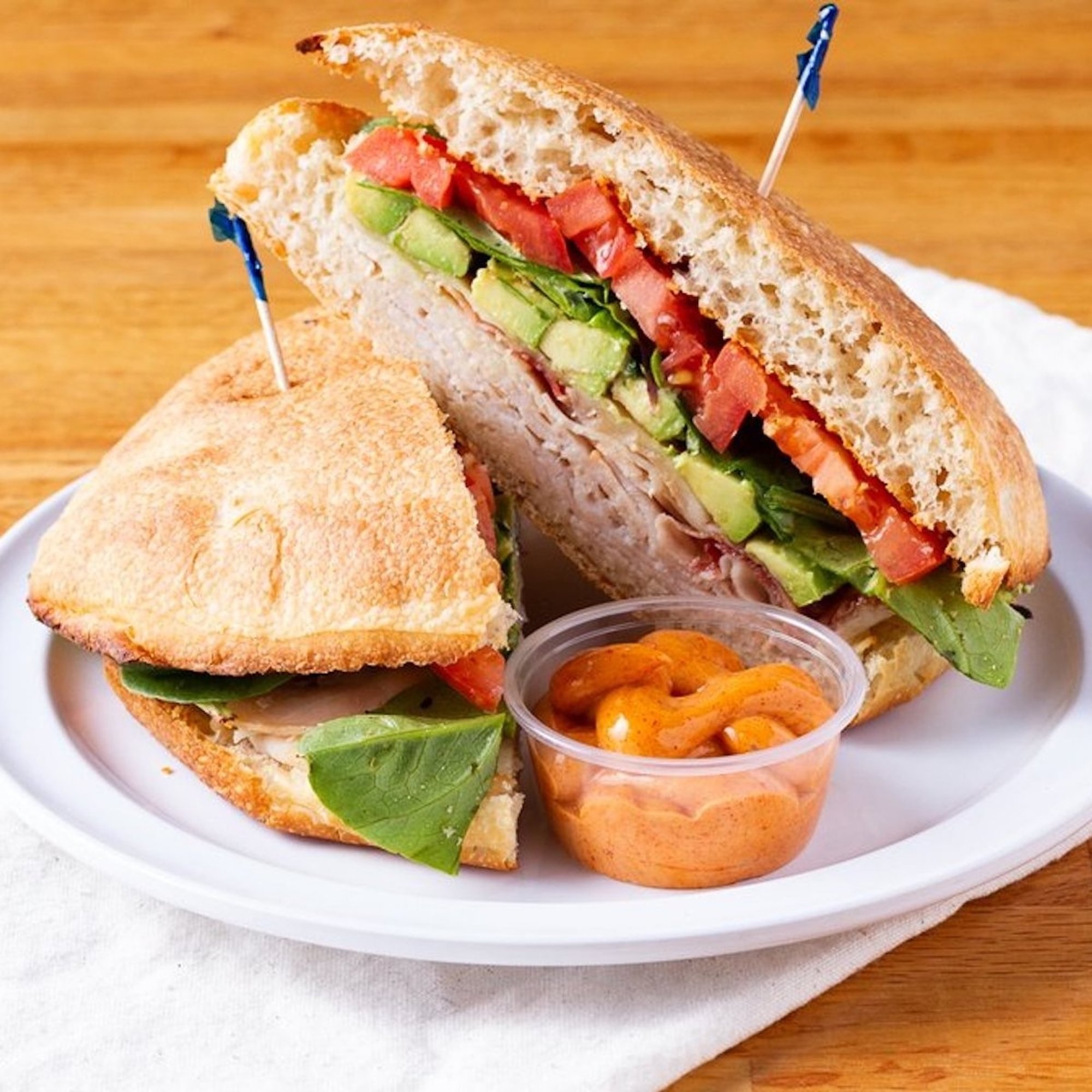 Turkey Bacon Avocado Sandwich